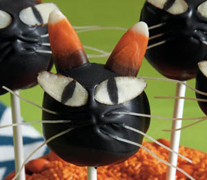 halloween cat cake pop recipe