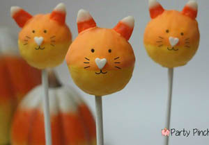 halloween cat cake pop recipe