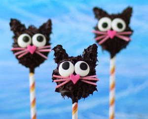 halloween cat cake pop recipe