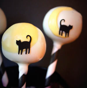 halloween cat cake pop recipe
