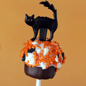halloween cat cake pop recipe