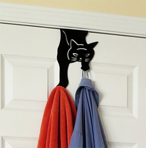 Black Cat Bathroom Accessory Set Soap Dispenser Unique Kitty Cute Restroom Decor 