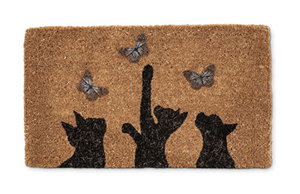 coir cat doormat