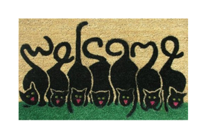 coir cat doormat