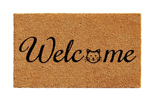 coir cat doormat