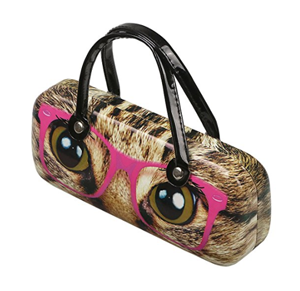 cat eyeglass sunglass cases