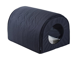 heated cat house feral outdoors