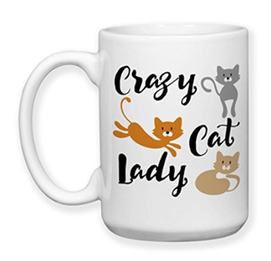 crazy cat lady mugs