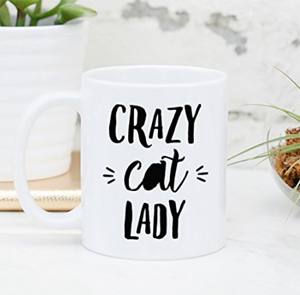 crazy cat lady mugs