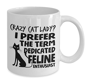 crazy cat lady mugs