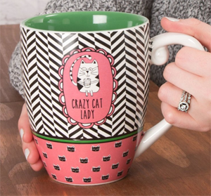 crazy cat lady mugs
