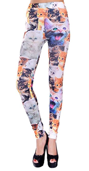 womens cat leggings