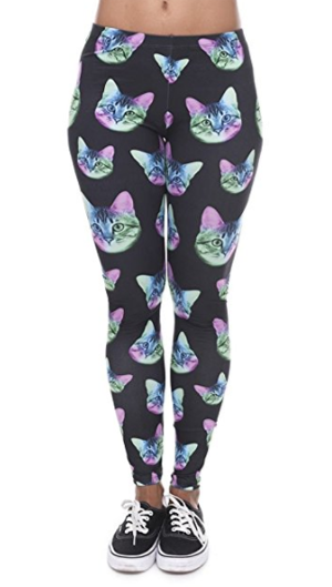 womens cat leggings
