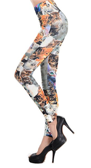 womens cat leggings