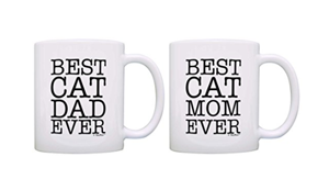 set cat mugs couples