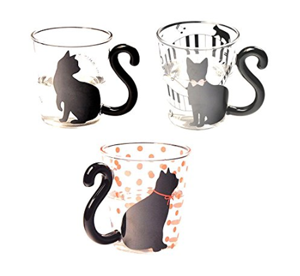 set cat mugs couples