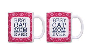 set cat mugs couples