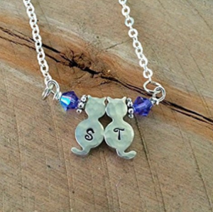 handmade personalized cat necklaces