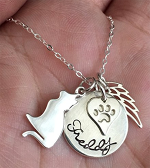 handmade personalized cat necklaces