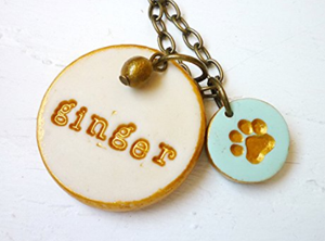 handmade personalized cat necklaces