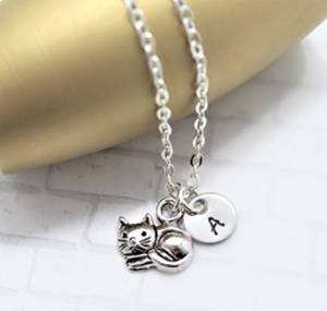 handmade personalized cat necklaces