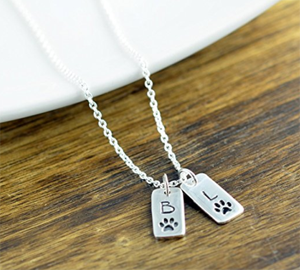 handmade personalized cat necklaces