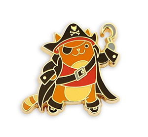 enamel cat pins