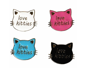 enamel cat pins