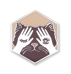 enamel cat pins