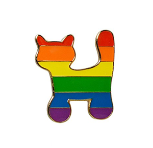 enamel cat pins