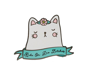 enamel cat pins