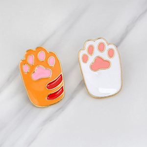 enamel cat pins