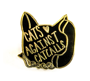 enamel cat pins