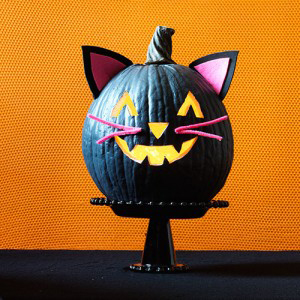 Halloween Cat Pumpkins Jack-o-lanterns