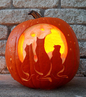 Creative & Fun Halloween Cat Pumpkins & Jack-o-lanterns! – Meow As Fluff