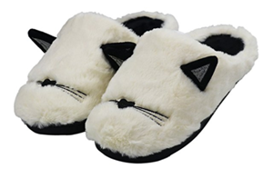 cat slippers womens