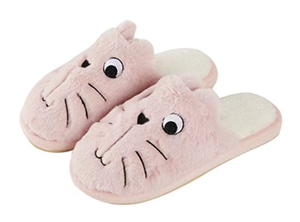 cat slippers women