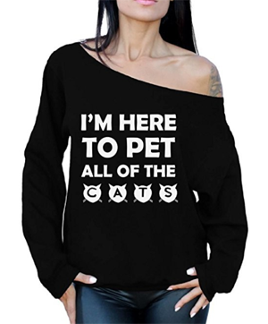 black cat sweatshirts hoodies pullovers women