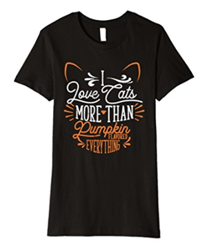 fall cat tshirts