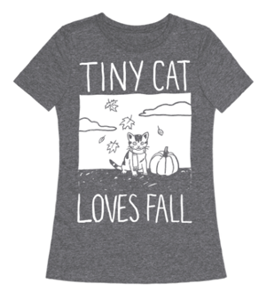 fall cat tshirts