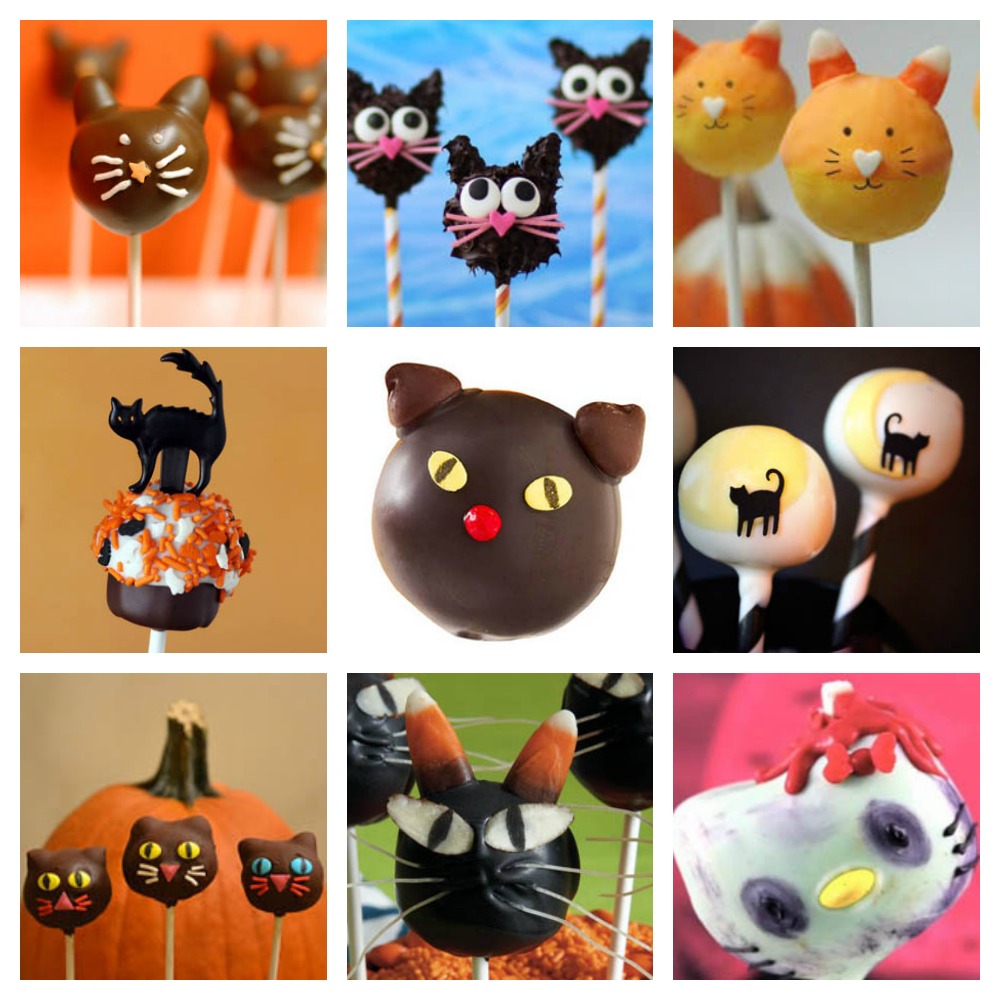 Cat Cake Pop Recipes For Halloween! Meow As Fluff