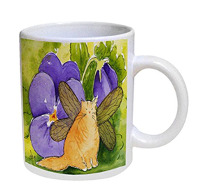 mugs ginger orange cats