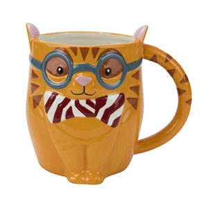 mugs ginger orange cats