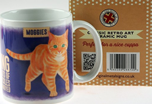 mugs ginger orange cats