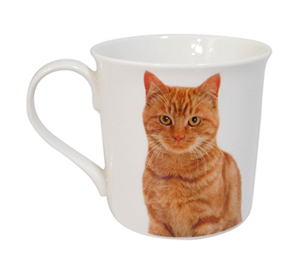 mugs ginger orange cats