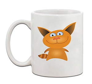 mugs ginger orange cats