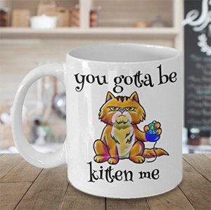 mugs ginger orange cats