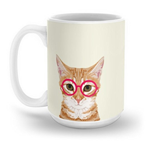 mugs ginger orange cats