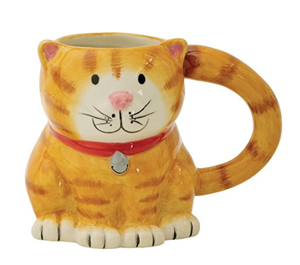 mugs ginger orange cats