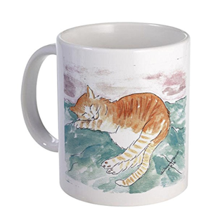 mugs ginger orange cats